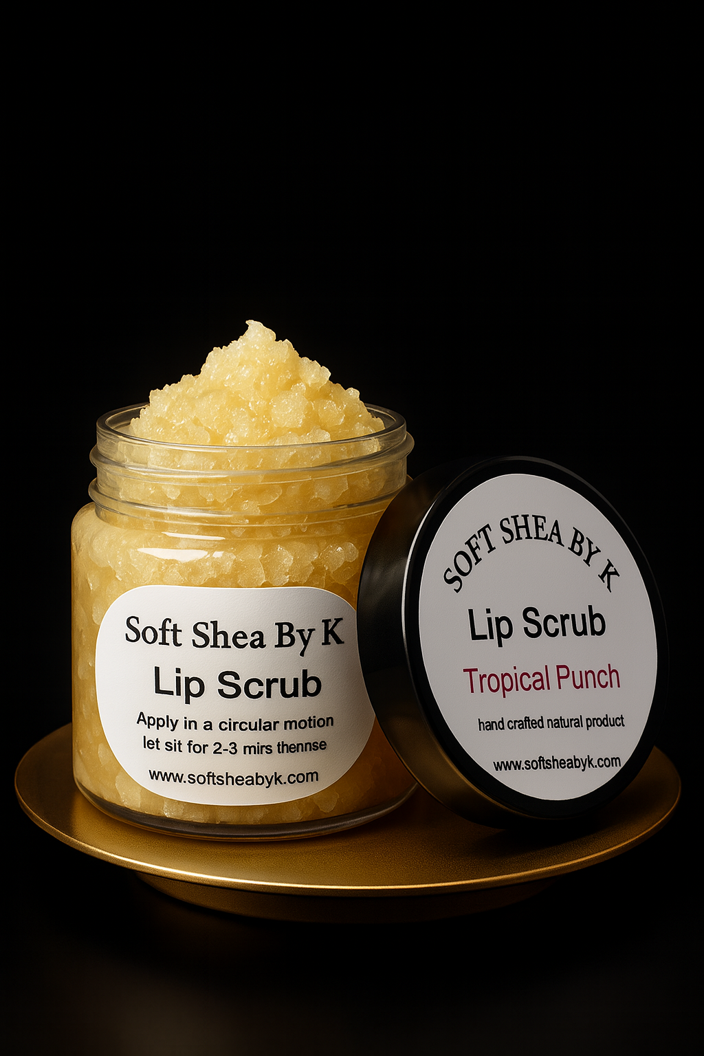 Soft Shea By K Lip Scrub Tropical Punch (2oz)